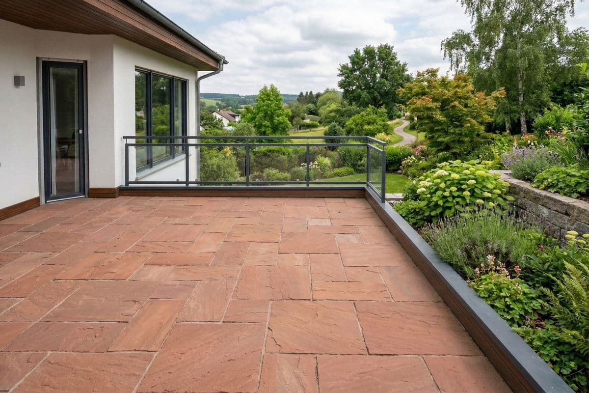 Pflastersteinreinigung - Nachher