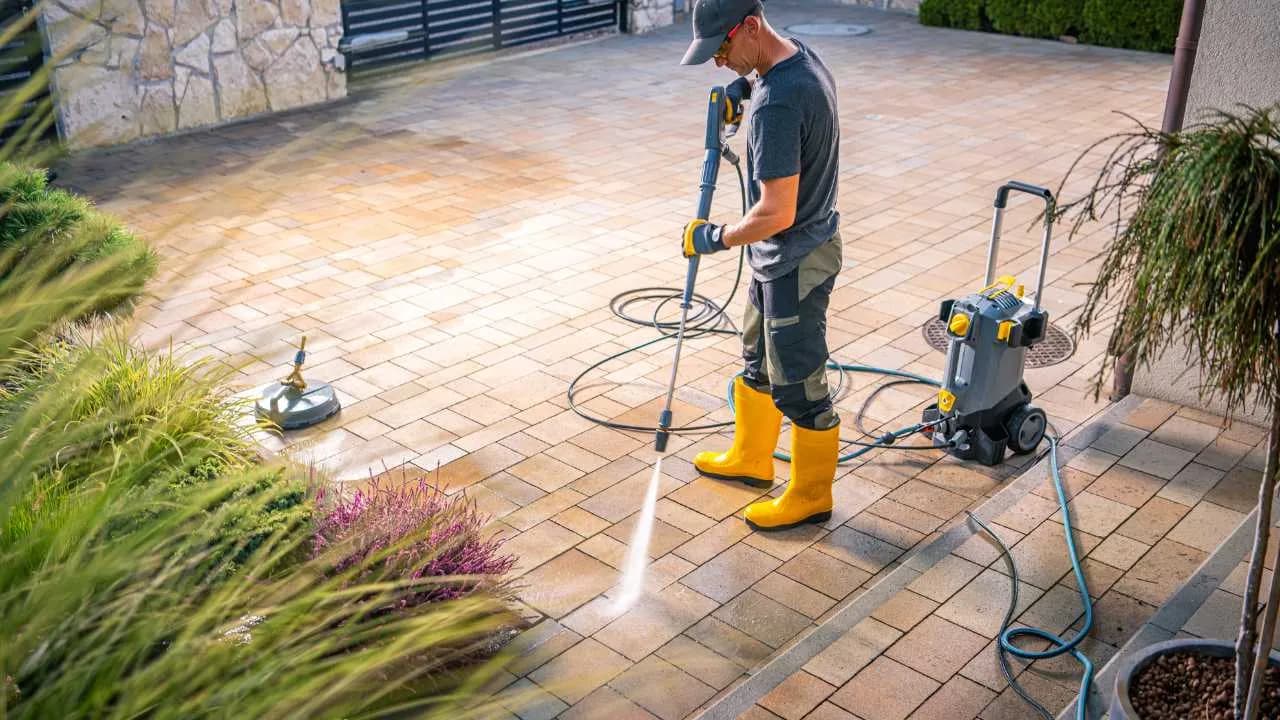 Terrassenreinigung